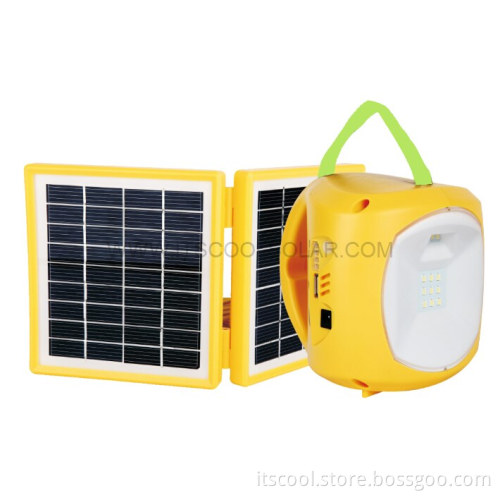 9 LED Solar Lantern with Reading Light
